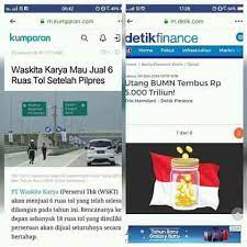 Mana Jalan Tolmu Ini Jalan Tolku Oleh Balya Nur Belajar Politik Pemerintah