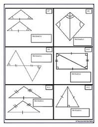 Two figures that are congruent have what are called corresponding sides and corresponding angles. 63 Geometry Congruent Triangles Ideas Hs Geometry Teaching Geometry Geometry