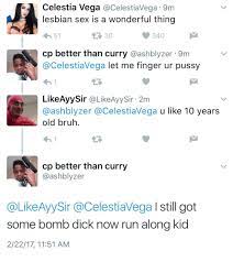 Celestia Vega 9m Lesbian Sex Is a Wonderful Thing わ51 340 Cp Better Than  Curry 9m Let Me Finger Ur Pussy わ! LikeAyySir 2m U Like 10 Years Old Bruh  わ! 「こんにち。