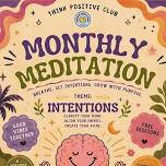 Monthly Community Guided Meditation