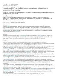 Prezenta forma actualizata este valabila de la 8 decembrie 2017 pana la data selectata. Legea 230 Din 2007 Actualizata Pe Anul 2017