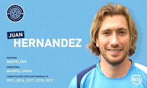 🚨🚨 PLAYER ANNOUNCEMENT🚨🚨 OH CAPTAIN, MY CAPTAIN! El Capitan is BACK!  Our talisman Juanito Hernández Mendizábal has returned for his sixth season  with the club. We are so glad he's back and