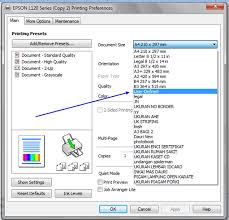 Cara setting kertas printer epson l120. Cara Mudah Print Kertas Gulungan Panjang Menggunakan Epson Ruangan Baca