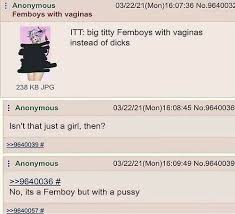 Anon invented women | /r/Greentext | Femboy | Know Your Meme