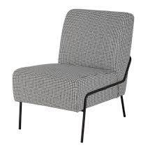 Fauteuil Imprime Pied De Poule Noir Et Blanc Silver Maisons Du Monde Fauteuil Imprime Fauteuil Noir Et Blanc Fauteuil En Velours Vert