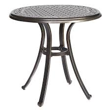 Very sturdy, holds up to 220 lbs. Fleur De Lis Living 28 Dia X 28 6 Height Bistro Table Round Indoor And Outdoor Patio Dining Table Reviews Wayfair