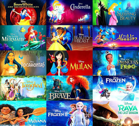 Disney Princess movies
