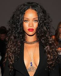 Wavy bob with thin bangs. Rihanna S Hair Evolution Every One Of Rihanna S Technicolour Hair Styles