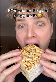 Rice Krispy Treat Pyramid