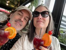 Sangrias in Miami before we rock the pool stage tomorrow at 5pm