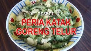 Peria, khususnya peria katak digunakan sebagai bahan sampingan dalam hidangan bergoreng atau dijadikan sup. Peria Katak Goreng Telur Step By Step Youtube