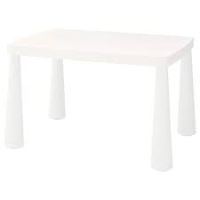 Mammut Children S Table Indoor Outdoor White 30 3 8x21 5 8 Ikea Childrens Table Ikea Kids Playroom Furniture
