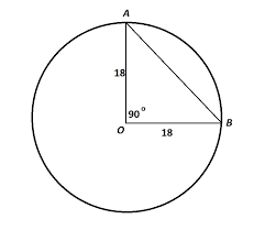 Chord length can be defined as the line segment joining any two points on the circumference of the circle. How To Find The Length Of A Chord Isee Upper Level Math