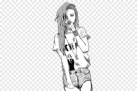Check spelling or type a new query. Hitam Dan Putih S Sketsa Wanita Png Pngegg