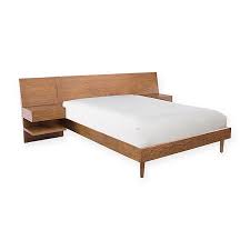 Best bed frames with storage reviews of 2020 lifetime. Ink Ivy Clark Bed With Attached Nightstands In Pecan Bed Bath Beyond