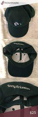 Nwot Sony Ericsson Adjustable Baseball Cap Hat Nwot Sony Ericsson Adjustable Velcro Strapback Forest Green Baseball Ca Trendy Hat Fitted Hats News Boy Hat