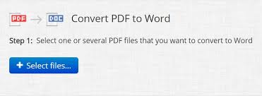 Pdf To Word Converter Online Easily Convert Pdf To Doc Words Educational Technology 100 Free