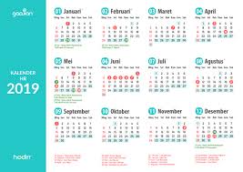The 2018 calendar is automatically generated and can always be visited online. Kalender Hr 2019 Kelola Pekerjaanmu Untuk Setahun Ke Depan Infografis Blog Gadjian