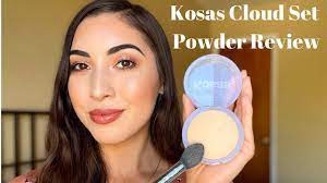 Kosas Cloud Set Powder Review Youtube