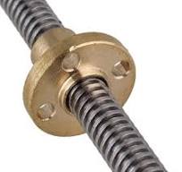 Ideaker Lot de 15 roulements à billes avec axe optique horizontal et vis de  plomb de 2 mm pour arbre double rail et raccord d'arbre flexible Ideaker ...