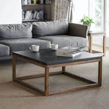 Choose amongst our many coffee tables with storage, or if your looking for a specific modern look, these coffee tables will complement your living room design perfectly. Cement And Acacia Wood Chilson Coffee Table Garden Trading