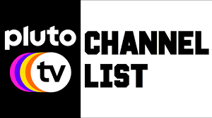 Plus de 100 chaines gratuites: Pluto Tv Channels List 2020 Pluto Tv Channels Guide Youtube