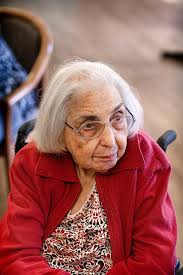 Elderly Woman in a Wheelchair