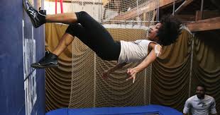Showing you guys how to jump higher on a. Your Brain Might Resist The Falling Part Of Trampoline Wall Class But Only Until You Get Addicted To The Tricks The Seattle Times
