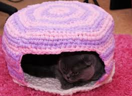 Cats have been domesticated almost around 4000 years, and most of the people love cat more than if you learn to make felted cat cave knitting pattern and felted cat pod pattern on your own, you can. Diy Cat And Dog Cave Crochet Pattern