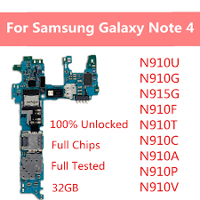 بعد الفك يستحسن بتنزيل روم رسمي. 100 Unlock Full Working Mainboard Logic Board For Samsung Galaxy Note 4 Motherboard N910c N910f N910g N910t N910u N910a N910p V Buy At The Price Of 16 95 In Aliexpress Com Imall Com