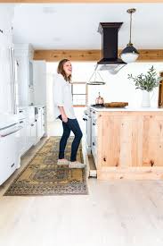 I glued and nailed the toe kick plywood to the 2 x 4 bases. Rustic Modern Kitchen Cabinets Maison De Pax