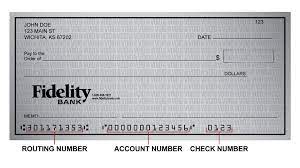 Code to check fidelity bank account number. Fidelity Bank Routing Number