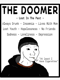 The Doomer Greeting Card By Amvhdesigns Redbubble