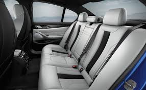 Rear Seats Of The Bmw M5 With Silverstone Full Merino Leather Interior Bmw M5 Bmw Sedan