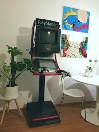 My Sony Playstation Demo Kiosk Psx Playstation1 Retroconsole Retro Playstation Decor