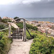 Gate To The Roundway At The Northcape Of Bornholm Bornholm Hiking Island Hammer Hammerknuden Hammeren Gate Na Bornholm Danemark Strand Danemark Urlaub