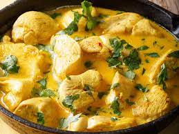 Poulet Au Curry Et Lait De Coco Recette Recette Poulet Curry Recette Poulet Coco Recette Poulet Curry Coco