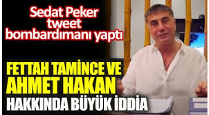 Bir süre idare edecek gıdaya ihtiyacımız var. Sedat Peker Den Twit Yagmuru Politika Gundemi