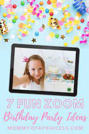 It has perfect features for a. 7 Fun Zoom Birthday Party Ideas How To Have A Virtual Birthday Party Kids Pamper Party Kids Party Themes Toddler Birthday Party