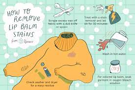 How To Get Chapstick Stains Out Of Clothes Chapstick Stain Lip Balm Stain Stain On Clothes