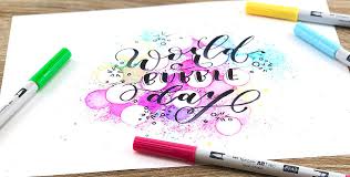 Start by tracing some circles in a variety of sizes. Illustrate Bubbles With Abt Pro Tombow