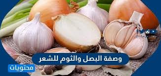 وصفة البصل والثوم للشعر وطرق فعالة للتخلص من رائحة الثوم والبصل عن الشعر موقع محتويات