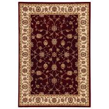 Home Decorators Collection Claire Red Beige 7 Ft 10 In X 10 Ft Area Rug Home Decorators Collection Area Rugs Colorful Rugs