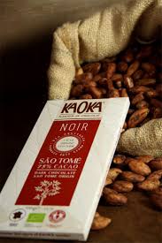 Kaoka Chocolat Noir Bio Equitable 75 Cacao Pure Pate Et Pure Origine Sao Tome Tablette 100g Kaoka En Vente Dans Vot Chocolat Noir Chocolat Degustation