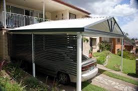 A Privacy Screen Is A Great Idea To Give Your Carport A Sense Of Enclosure And Privacy Privacyscreeningdesign Diy Carport Outdoor Areas Carport