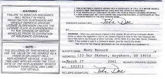 Vehicle titles are different in every state. Vehicle Services Titling Division Of Motor Vehicles