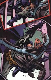 Why does Bruce hit Dick so much? I've noticed Bruce tends to physically  take out his frustration out