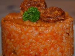 Risotto Au Chorizo Et A La Tomate Par Celine27 Une Recette De Fan A Retrouver Dans La Categorie Pates Riz Sur Www Espace Recettes Fr De Thermomix Sup Sup