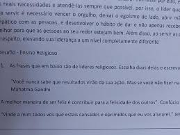 We did not find results for: 1 As Frases Que Em Baixo Sao De Lideres Religiosos Escolha Duas Delas E Escreva O Que Elas Brainly Com Br