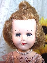 Ballerina Walker Doll Dancer Toy Pink Tutu Vintage Mid Century Pearl  Necklace Gift